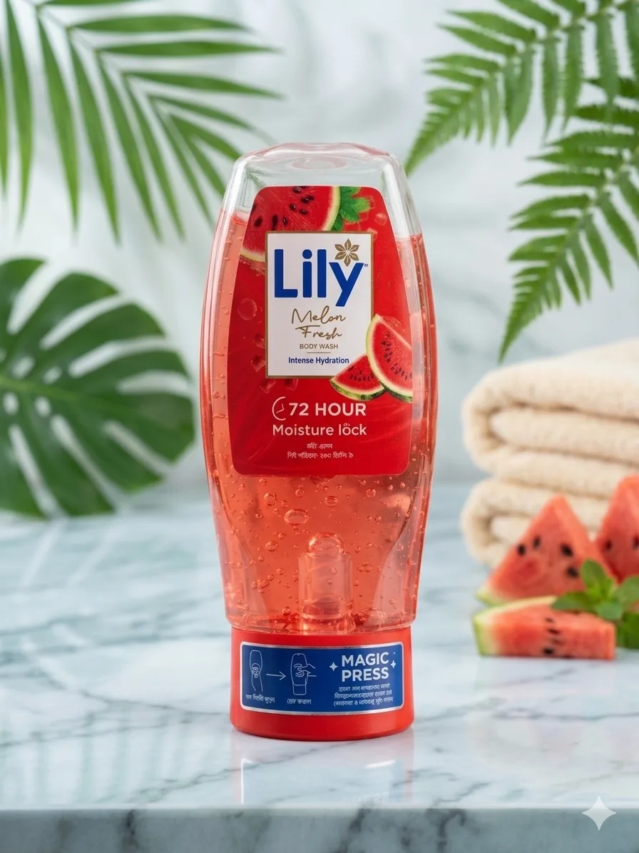 Lily 72-Hour Moisture Lock Shower Gel
