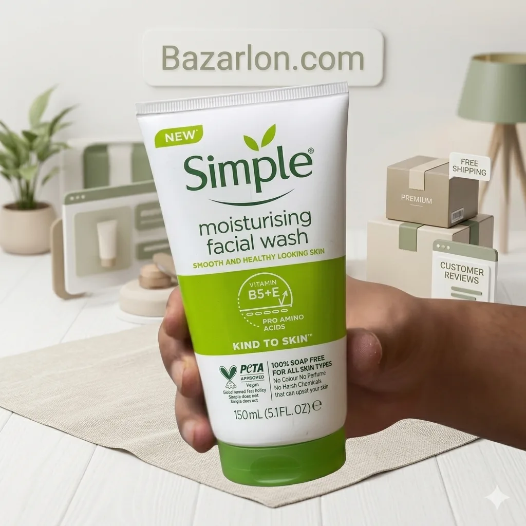 Simple Kind to Skin Moisturizing Facial Wash (150ml)