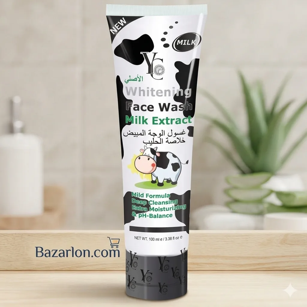 YC Whitening Face Wash Milk Extract (100ml)