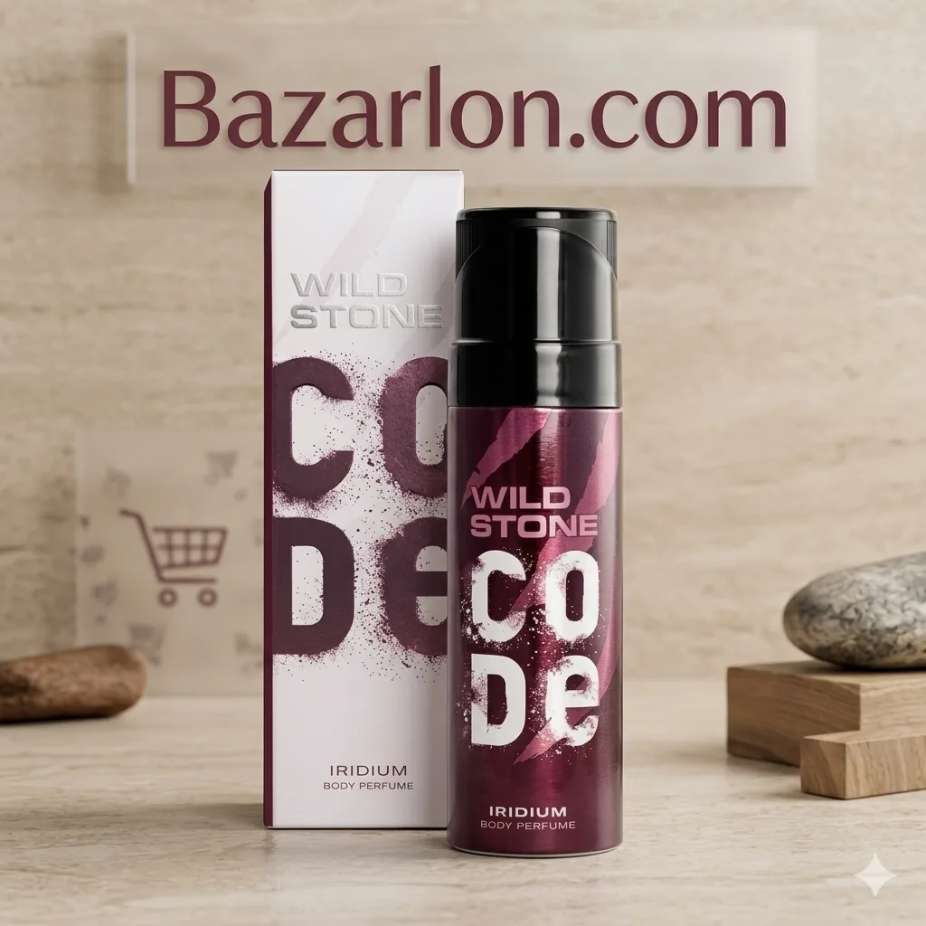 Wild Stone Code Iridium No Gas Body Perfume for Men (120ml)